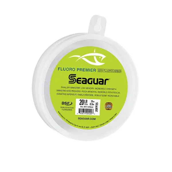 Seaguar Premier 100% Fluorocarbon 25 Yards Leader Line 1