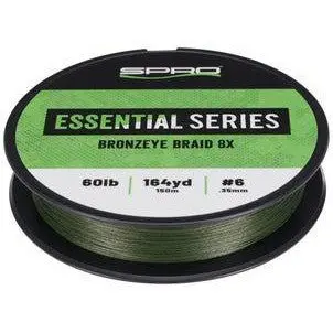 Spro Essential Series Bronzeye Braid 8X Moss Green 1