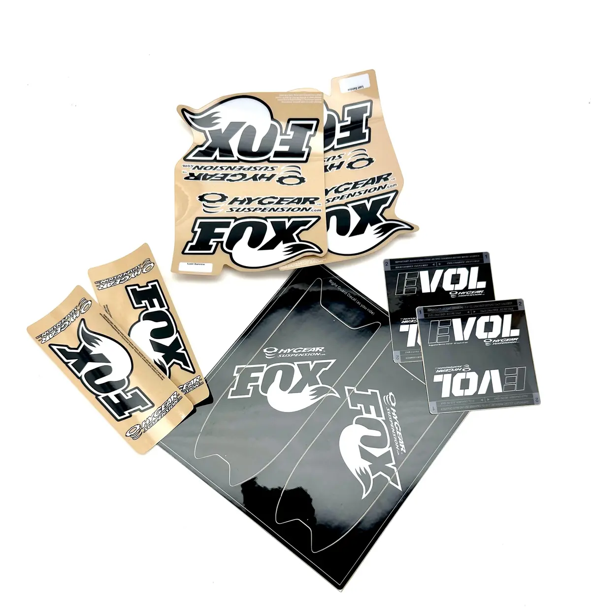 Fox Float Evol Rc2 / Qs3 Decal Kit 1