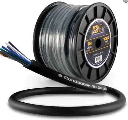 Db Link Stmc918g100 18 Gauge 9-Wire Spool 100Ft 1