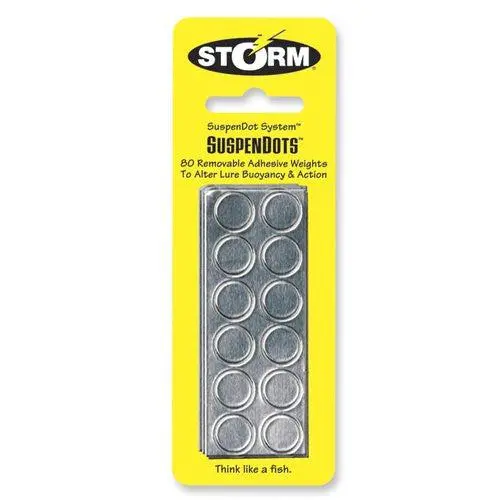 Storm Suspend Sticky Weights 1