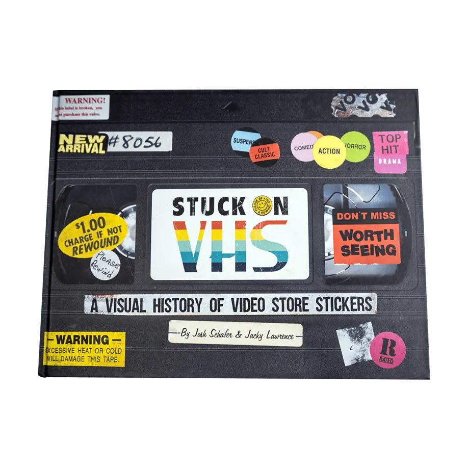 Stuck On Vhs: A Visual History Of Video Store Stickers 1