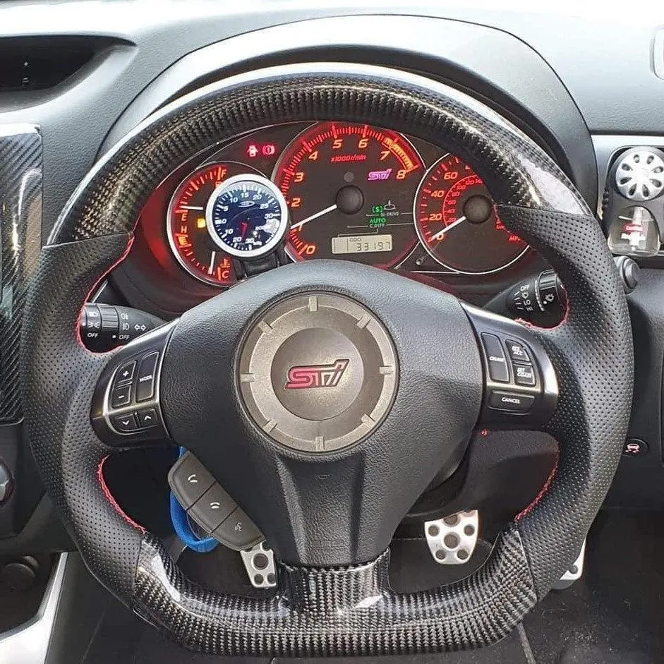Subaru 2008-2014 Forester / Legacy /Wrx Sti /Impreza Carbon Fiber Steering Wheel |Ttd Craft 1