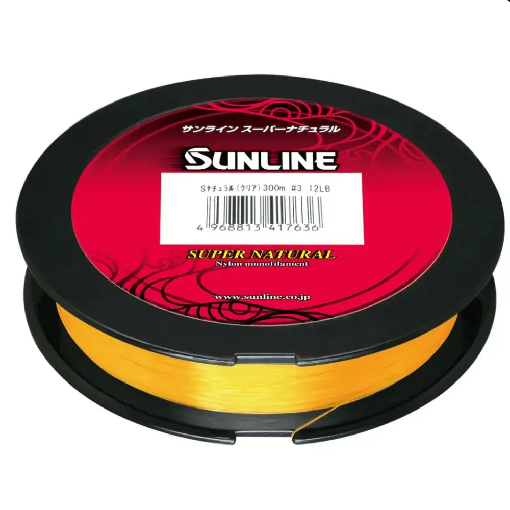Sunline Supernatural Monofilament Line - Orange 330 Yards 1