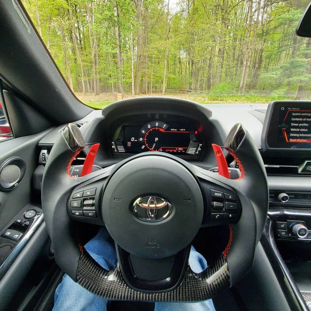 2020-2026 Supra Mk5 A90 A91 Carbon Fiber Steering Wheel Upgrade |Ttd Craft 1