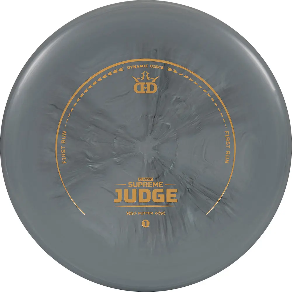 Dynamic Discs Classic Supreme Judge First Run 1