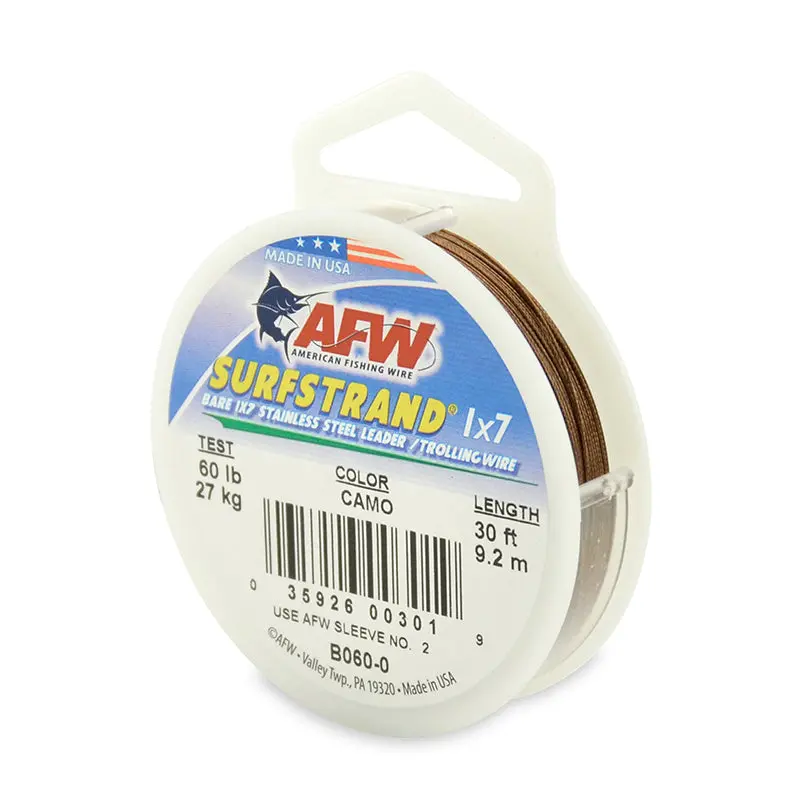 Afw Surfstrand 1X7 Stainless Steel Leader Wire 1