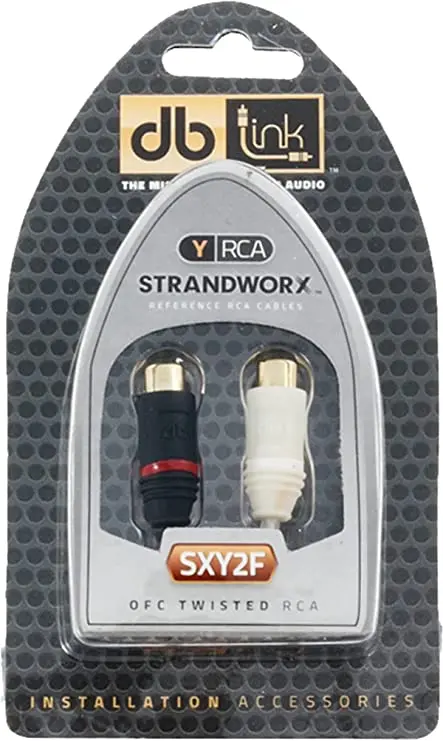 Dblink Sxy2f Strandworx Rca 1-Male To 2-Female Splitter 1