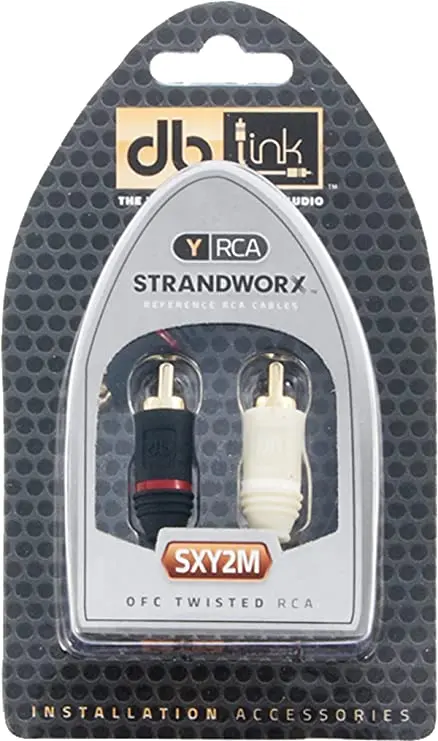 Dblink Sxy2m Strandworx Rca 1-Female To 2-Male Splitter 1