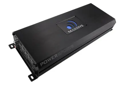 Massive Audio T3 Trident 1-Channel Marine Amplifier 1
