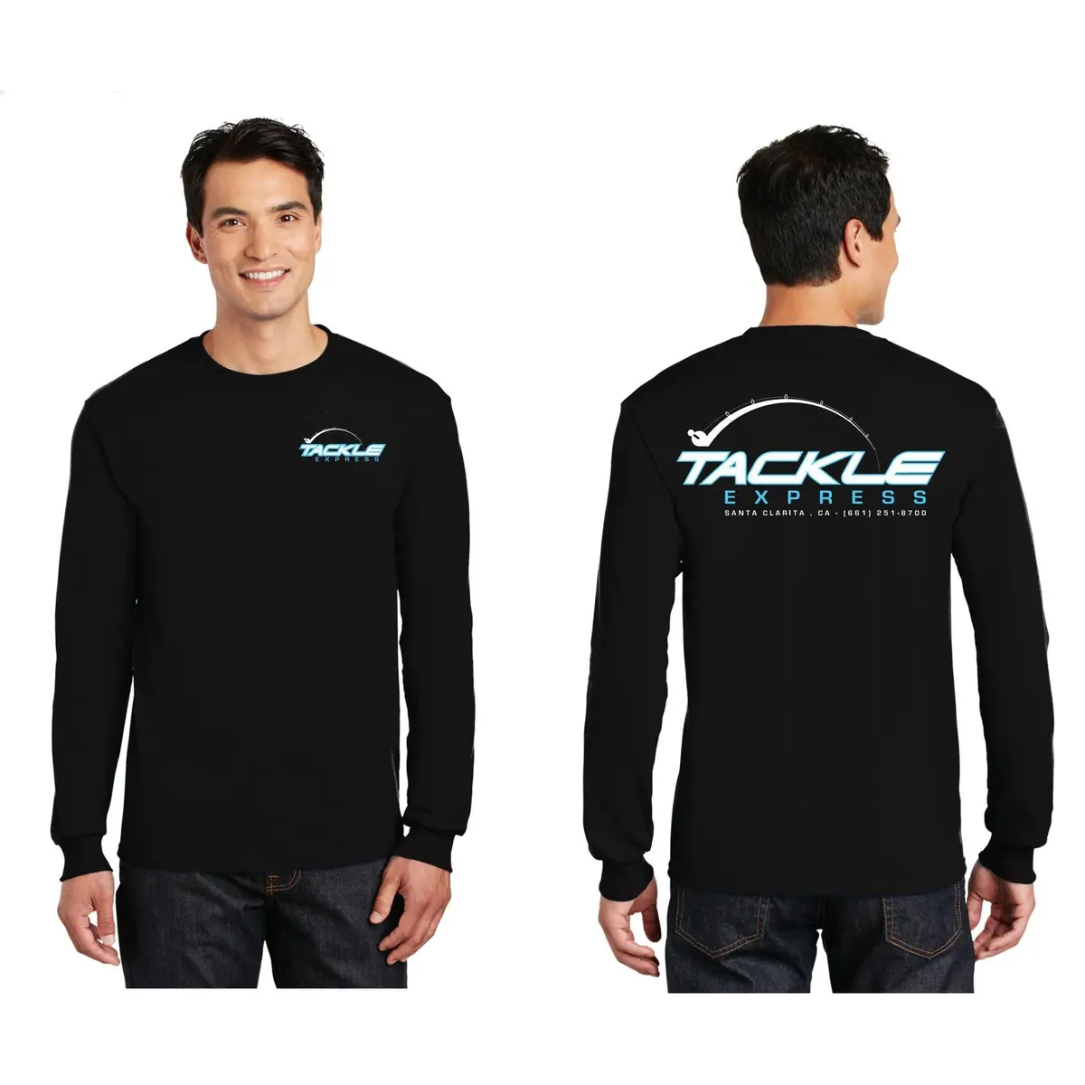 Tackle Express Bent Rod Long Sleeve Tee 1