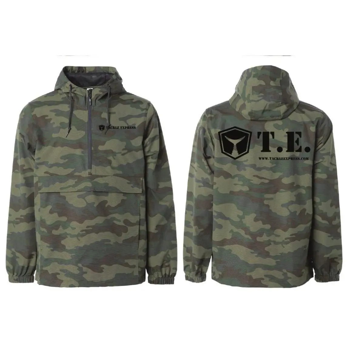 Tackle Express Hooded Water Resistant Jacket 1