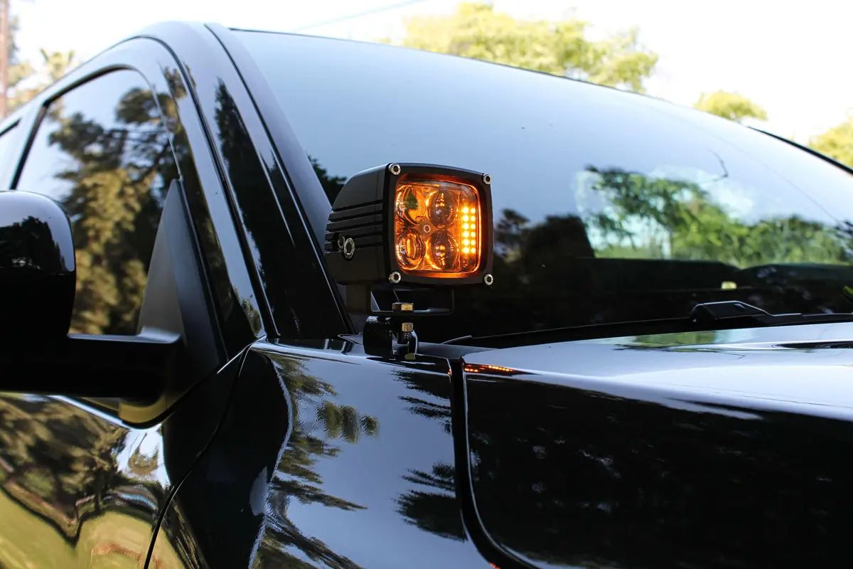 2024+ Toyota Tacoma Hood Mount/Ditch Lights 1