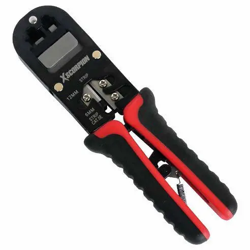 Xscorpion Tcsc68 Cable And Data Crimper Stripper And Cutter 1
