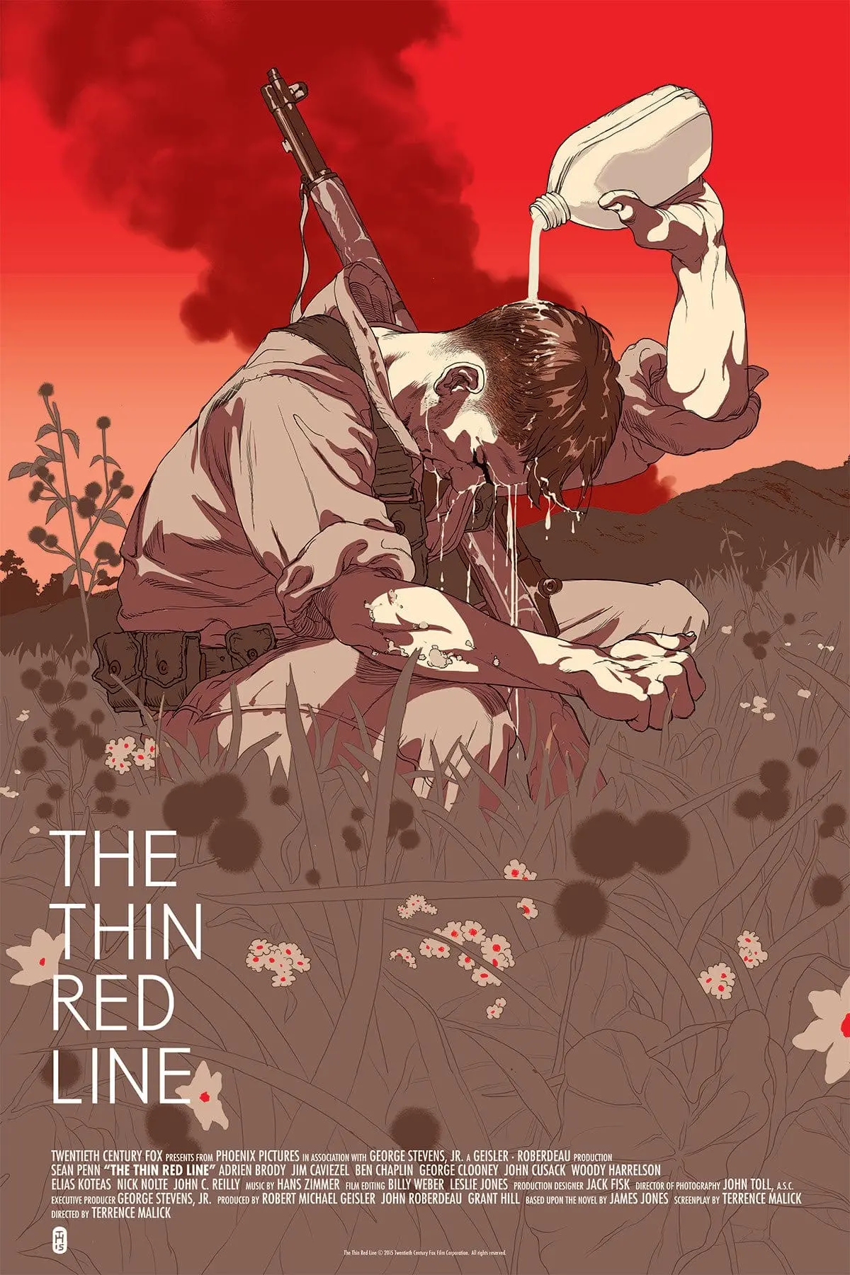 The Thin Red Line (Variant) 1