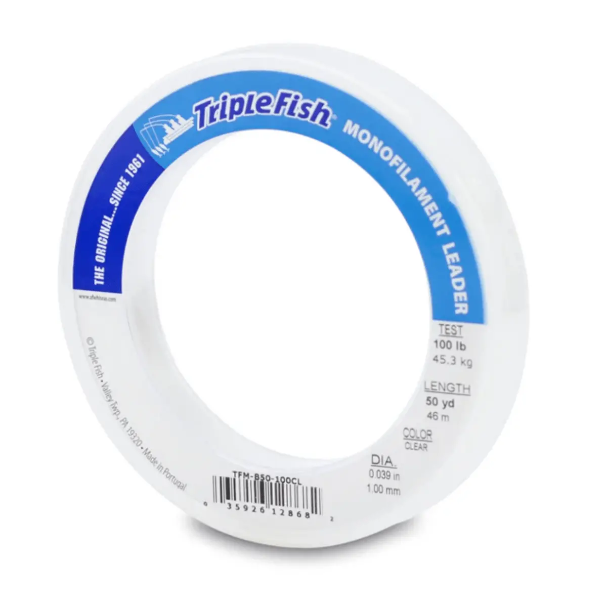 Triple Fish Camo Monofilament Leader 50Yds 1