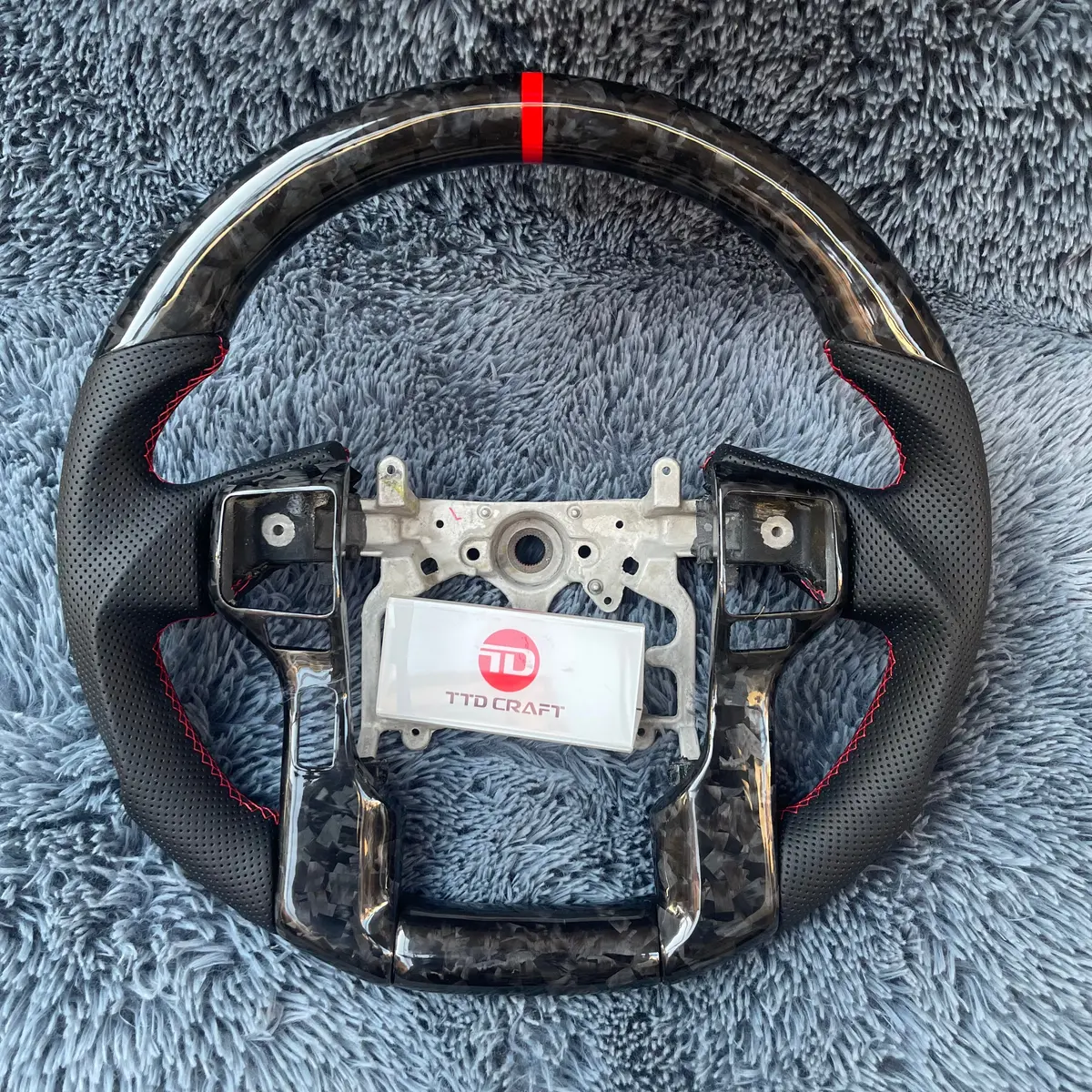 Toyota 2014-2021 Tundra Tacoma 4Runner Forged Carbon Fiber Steering Wheel|Ttd Craft 1