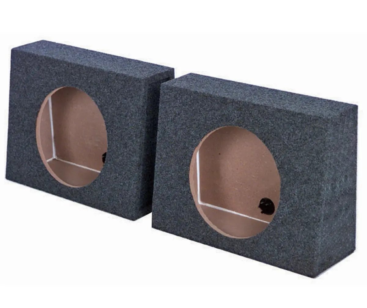 Qpower Tw10 Split Angle Twin 10" Subwoofer Boxes 1