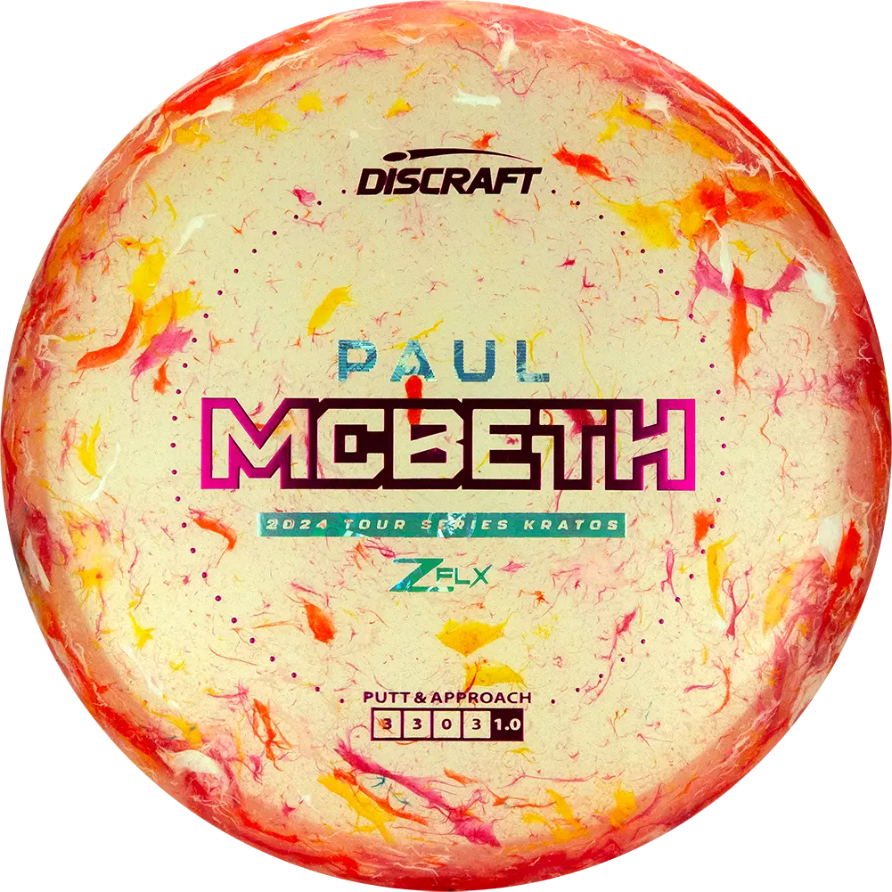 Discraft Z Flx Jawbreaker Kratos Paul Mcbeth Tour Series 2024 1