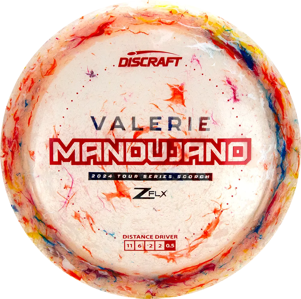 Discraft Z Flx Jawbreaker Scorch Valerie Mandujano Tour Series 2024 1
