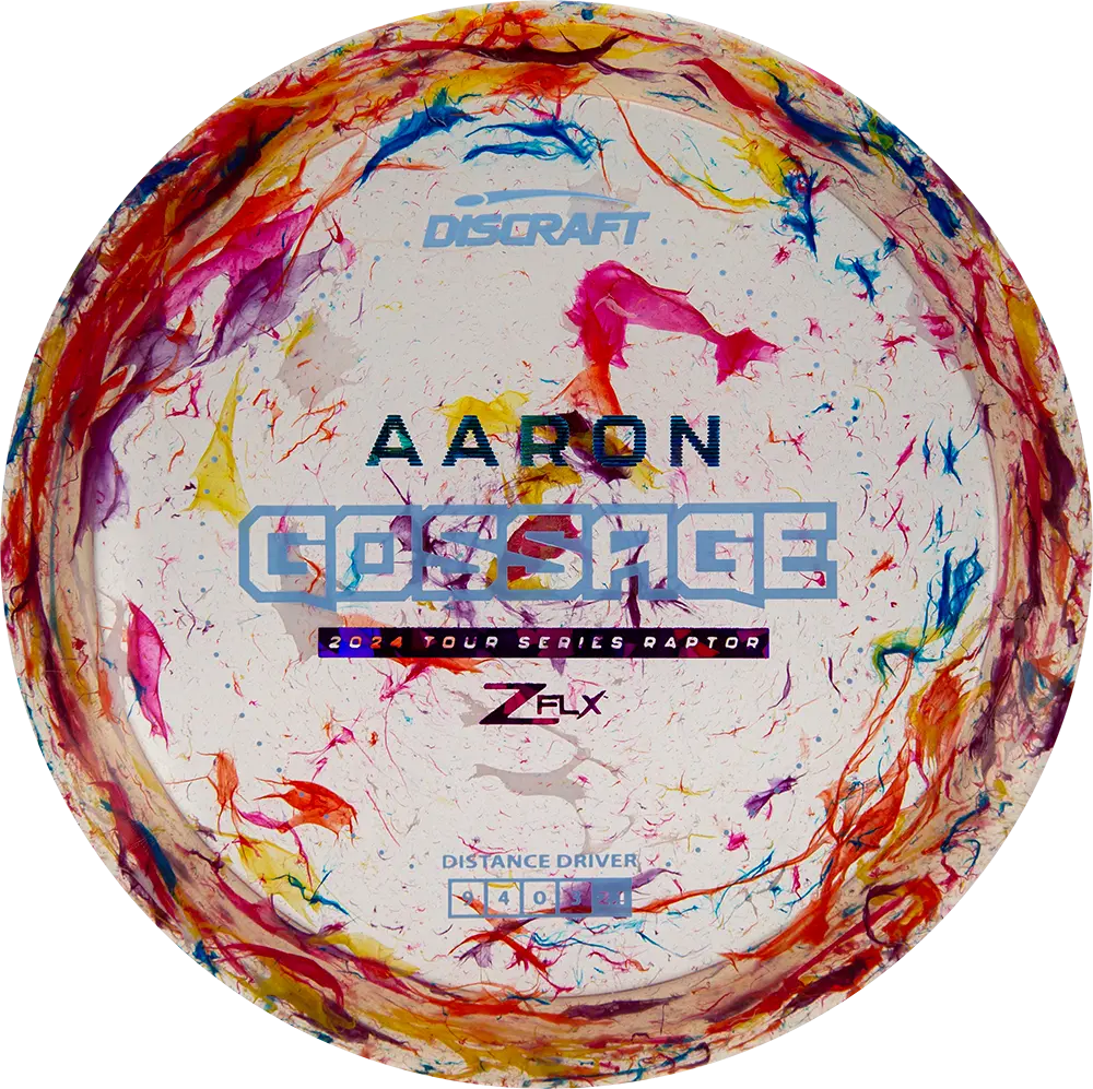 Discraft Z Flx Jawbreaker Raptor Aaron Gossage Tour Series 2024 1