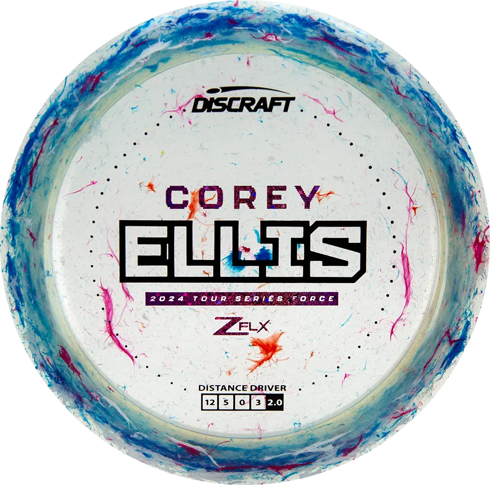 Discraft Z Flx Jawbreaker Force Corey Ellis Tour Series 2024 1