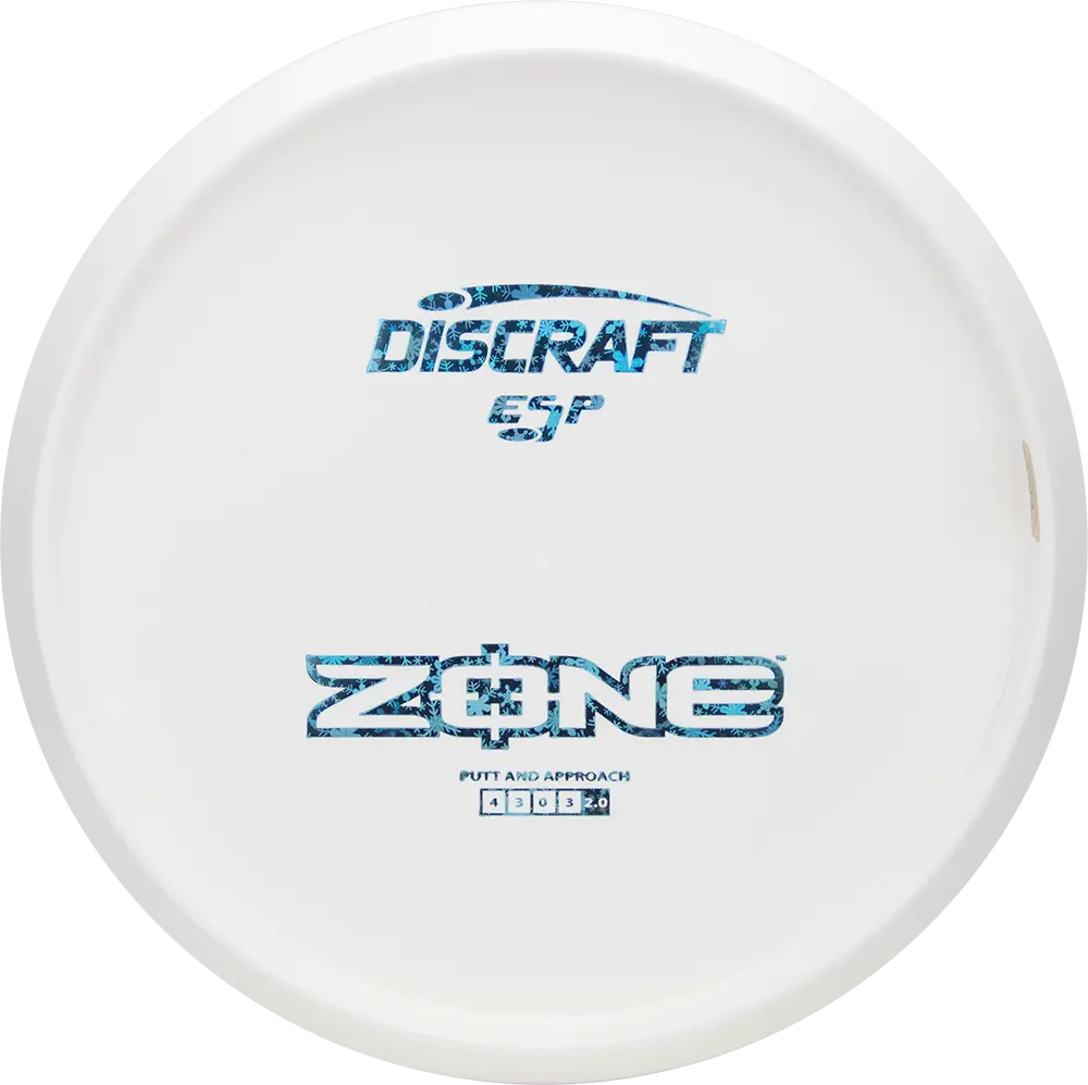Discraft Dyers Delight White ESP Bottom Stamp Disc