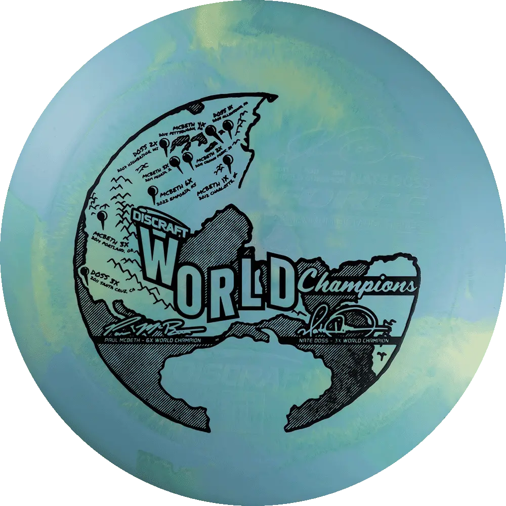 Discraft Swirly Esp Force Paul Mcbeth X Nate Doss Limited Edition 1