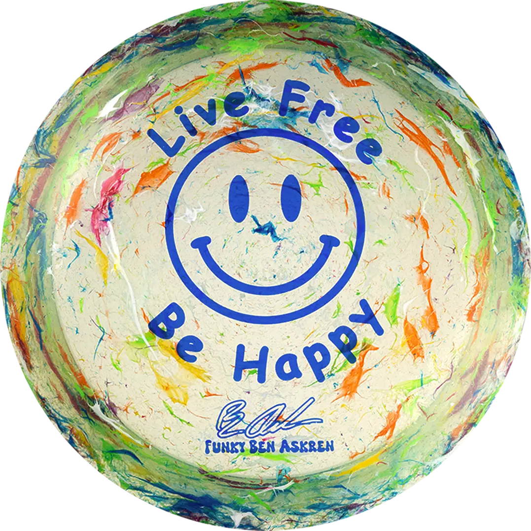 Discraft Z Jawbreaker Thrasher Ben Askren "Live Free Be Happy" Limited Edition 1