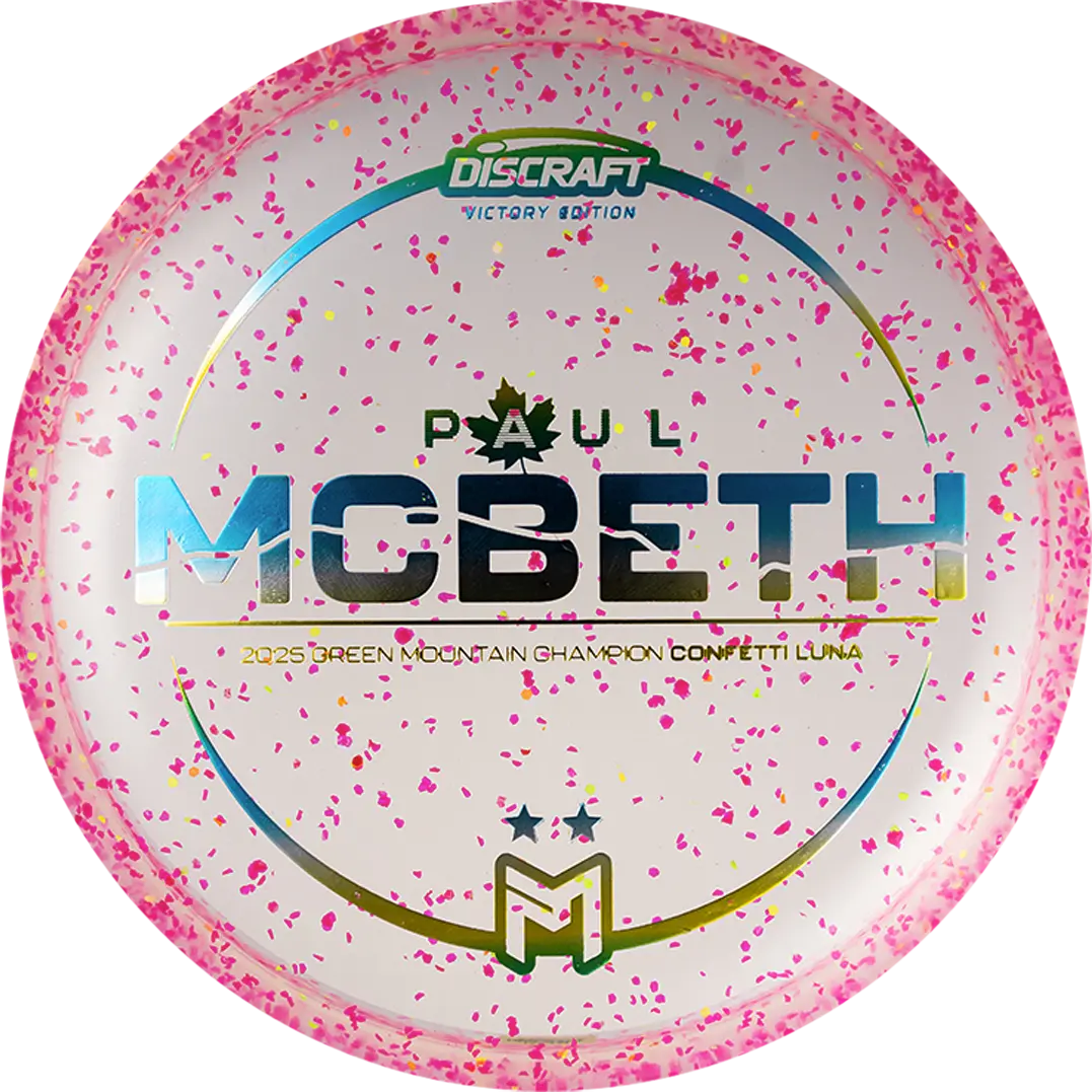 Discraft Paul Mcbeth Victory Edition Z Confetti Luna 1