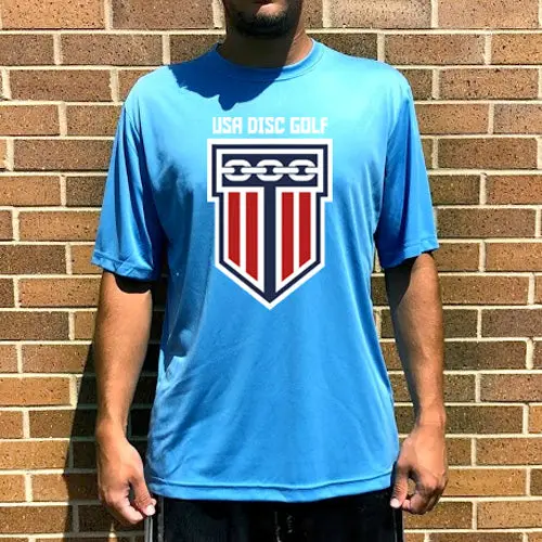 Usa Disc Golf Dry Fit Shirt 1