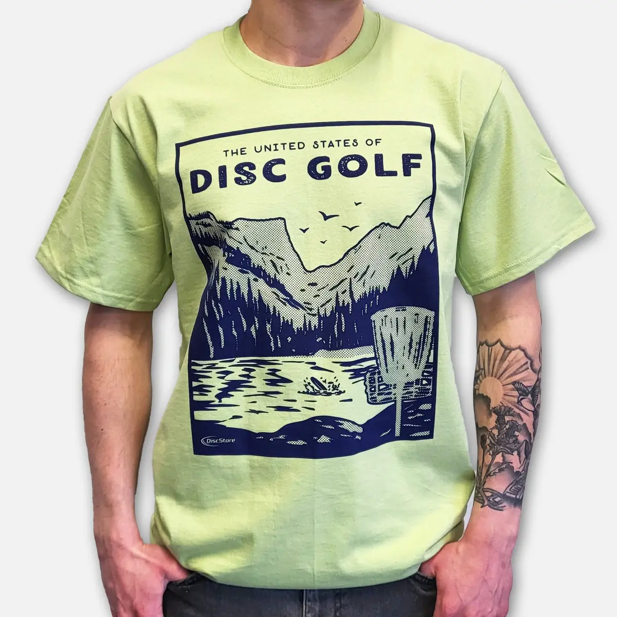 United States Of Disc Golf Tee 1