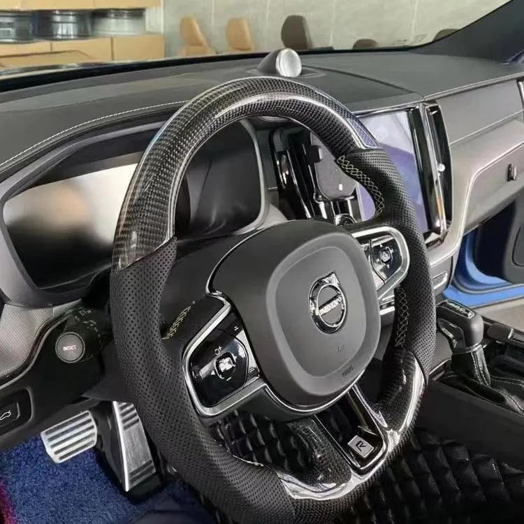Volvo S60 2019-2025 Carbon Fiber Steering Wheel |Ttd Craft 1