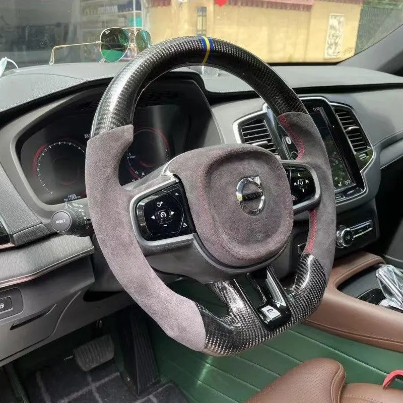 Volvo S60 2019-2025 Real Carbon Fiber Steering Wheel |Ttd Craft 1