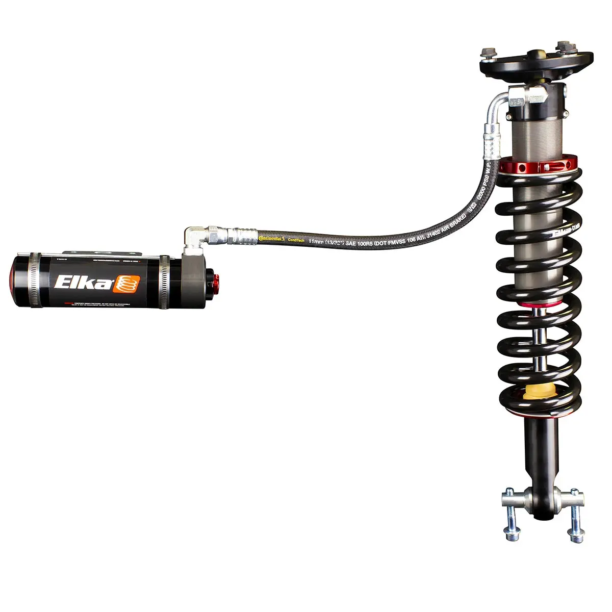 2015-2019 Ford F-150 4X4 Elka 2.5 Dc Reservoir Front Shocks - Stock Geometry 1