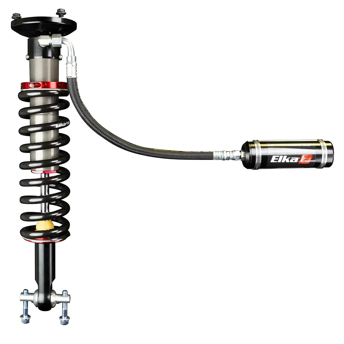 2015-2019 Ford F-150 4X4 Elka 2.5 Reservoir Front Shocks Kit - Stock Geometry 1