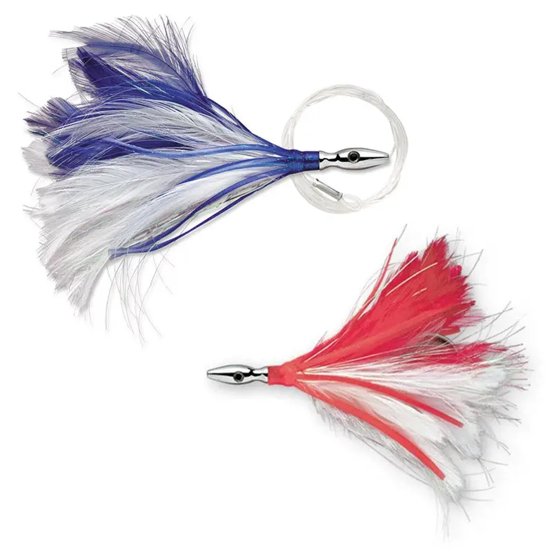 Williamson Flash Feather Rigged Trolling Lures 1