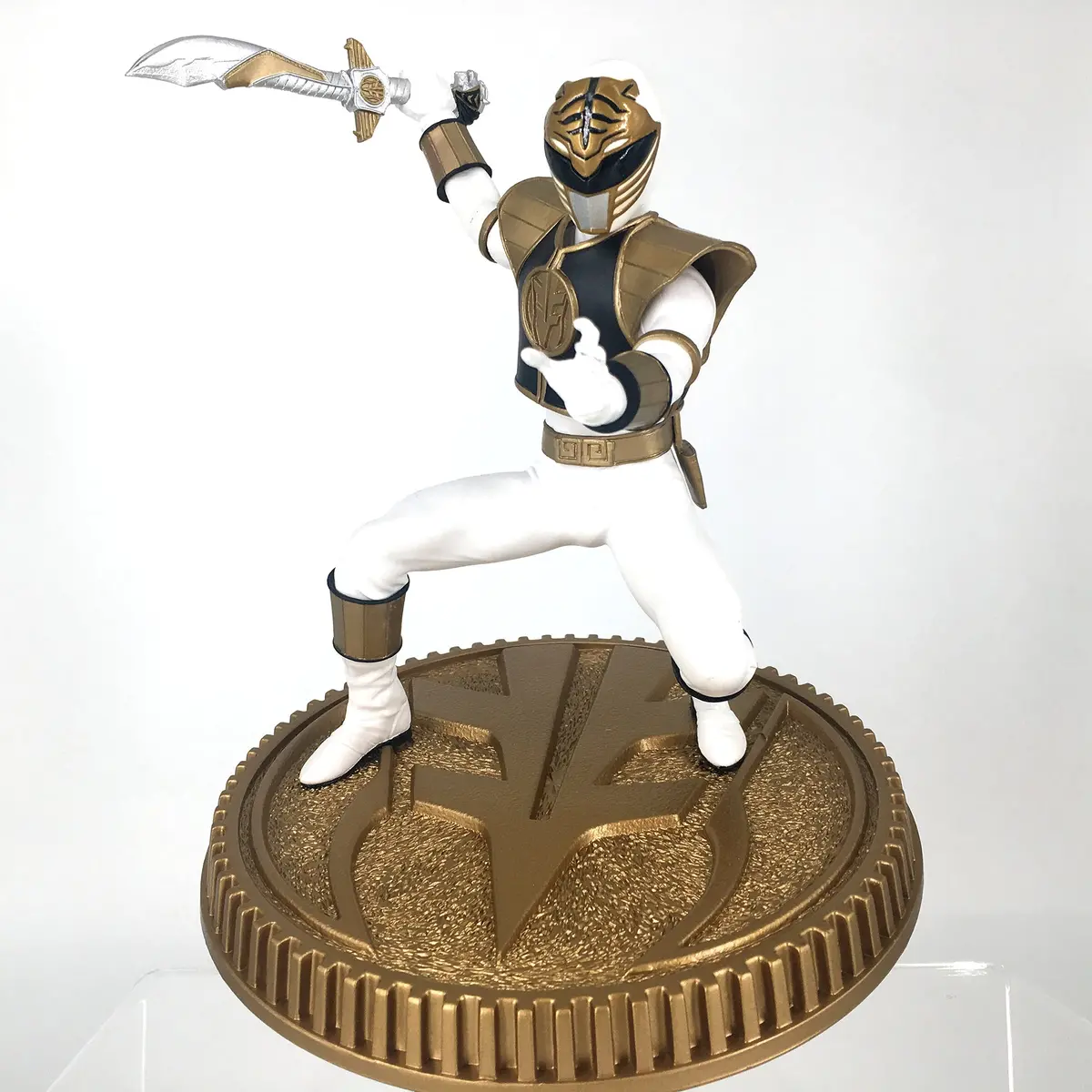 Mighty Morphin Power Rangers White Ranger Collectible Figure By Pcs Collectibles 1