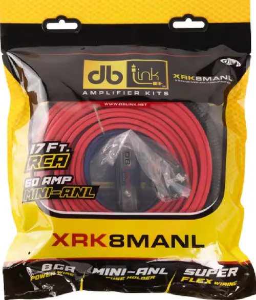 Dblink Xrk8manl 8 Ga. Amp Kit 1