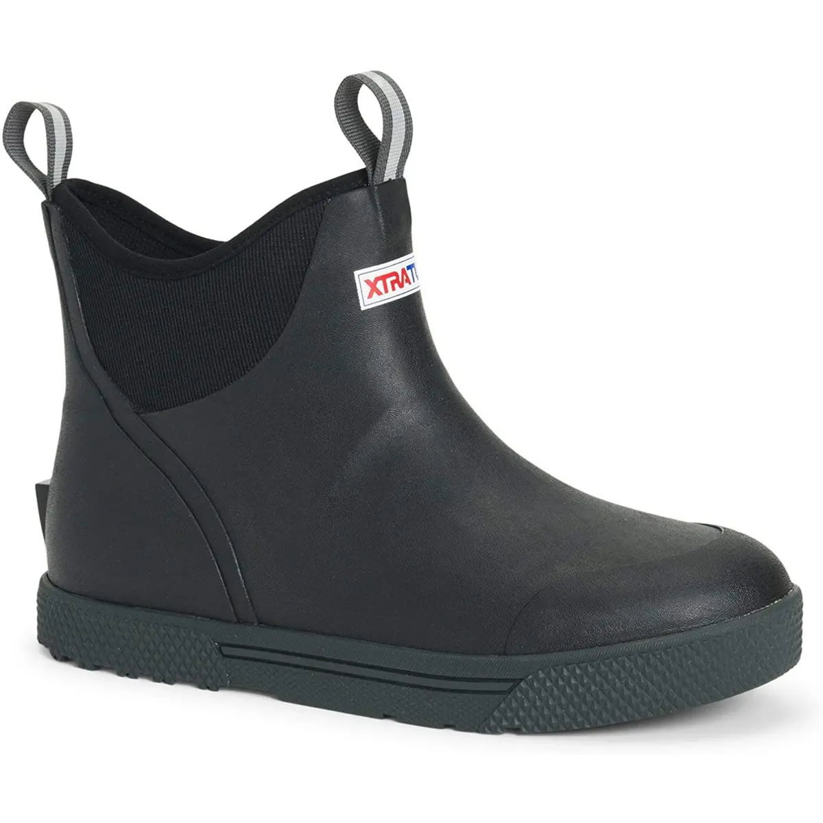 Xtratuf Men's 6" Wheelhouse Black Ankle Deck Boots 1