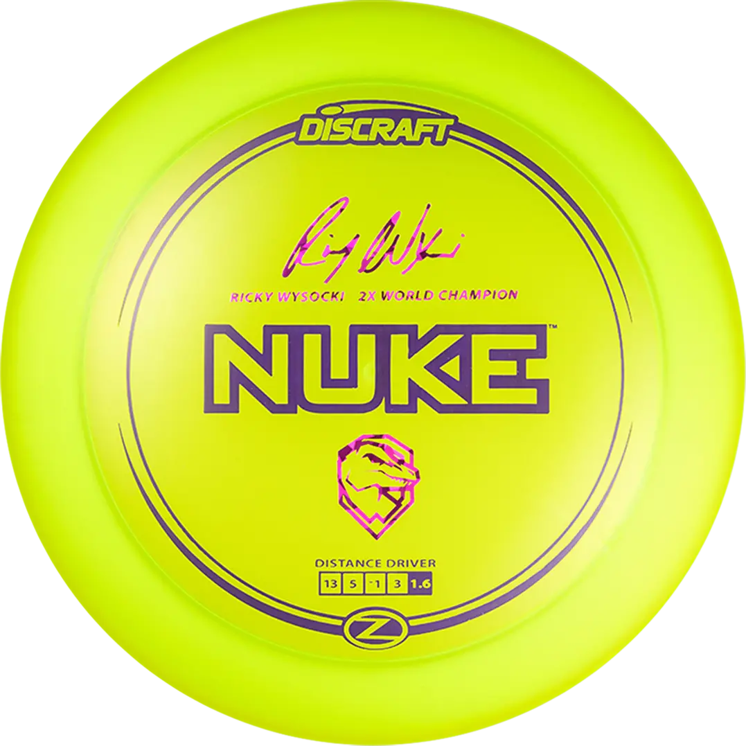 Discraft Elite Z Nuke Ricky Wysocki Signature Series 1