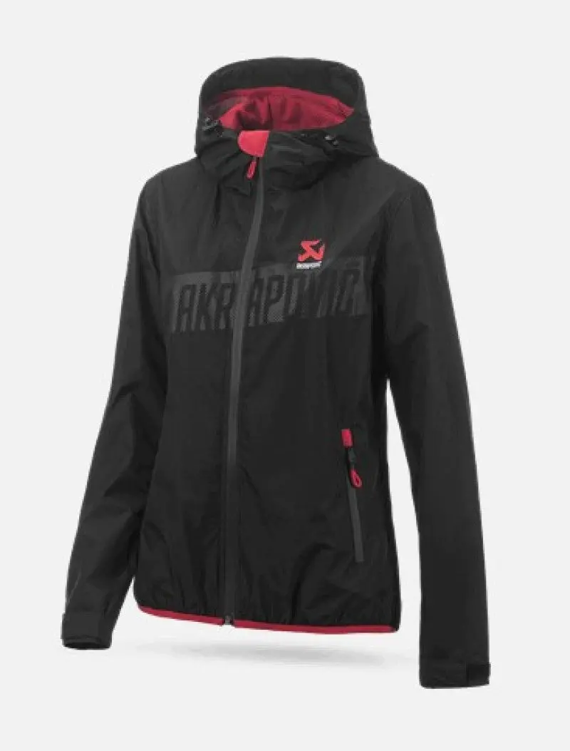 Akrapovic Women’S Corpo Windbreaker – Black, Medium 1