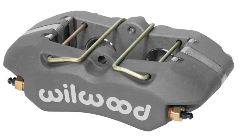 Wilwood Forged Dynapro 4-Piston Caliper – 5.25" Mount, Anodized, Universal Fit (1.38" Pistons, .81" Disc) 1