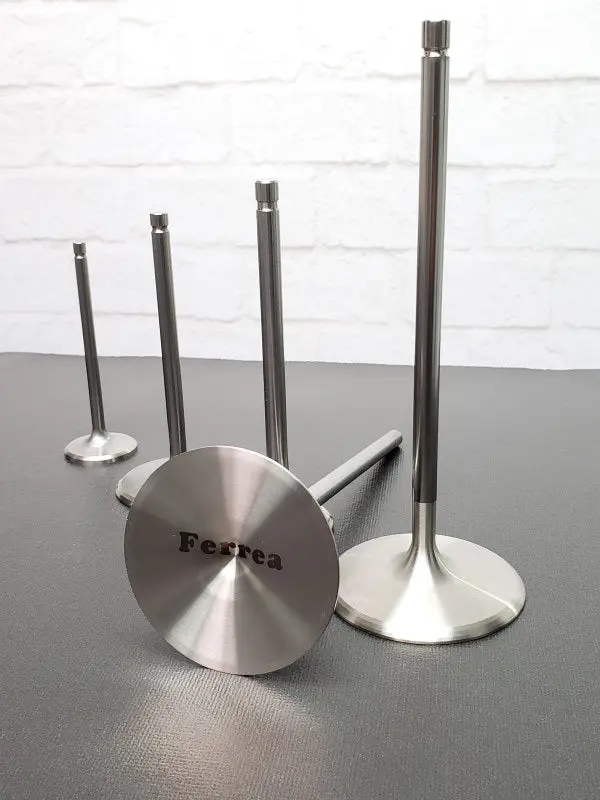 Ferrea Titanium Exhaust Valve — 1.92" Stem, 11/32" Diameter, 6.45" Length, 22° Seat — Compatible With Chevy, Chrysler & Ford Big-Block Engines (Driver-Side Only) 1