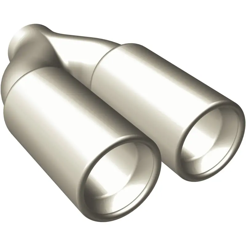 Magnaflow Dual Round Exhaust Tip – 3" Inlet X 10" Length, 2.2" Outlet, Dark Weathered Finish 1
