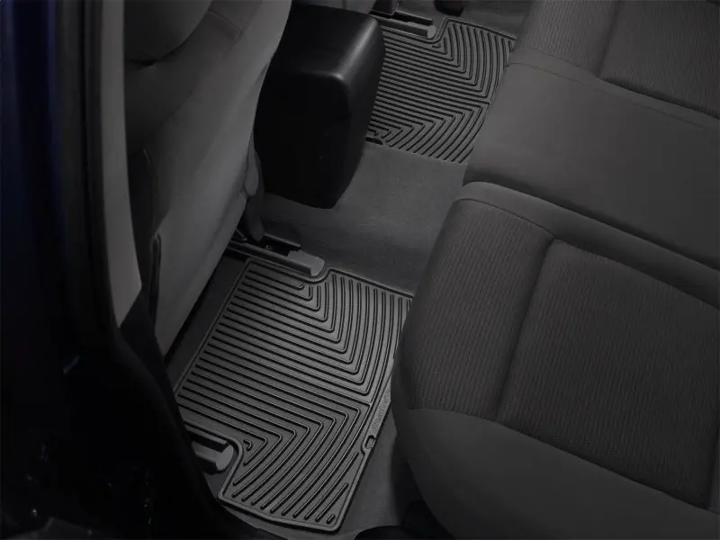 Weathertech Rear Floor Liners For 2006–2017 Mercedes-Benz R-Class (V251) – Premium Rubber Construction, Black 1