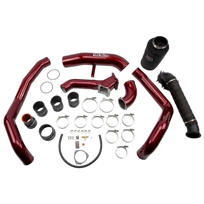 Wehrli High-Flow Intake Bundle Kit For 2001–2004 Chevrolet Lb7 Duramax 6.6L Diesel – Fine Texture Black 1