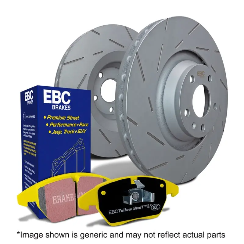 Ebc Yellowstuff S9 Brake Pad & Usr Rotor Kit – High-Performance Street And Track Package 1