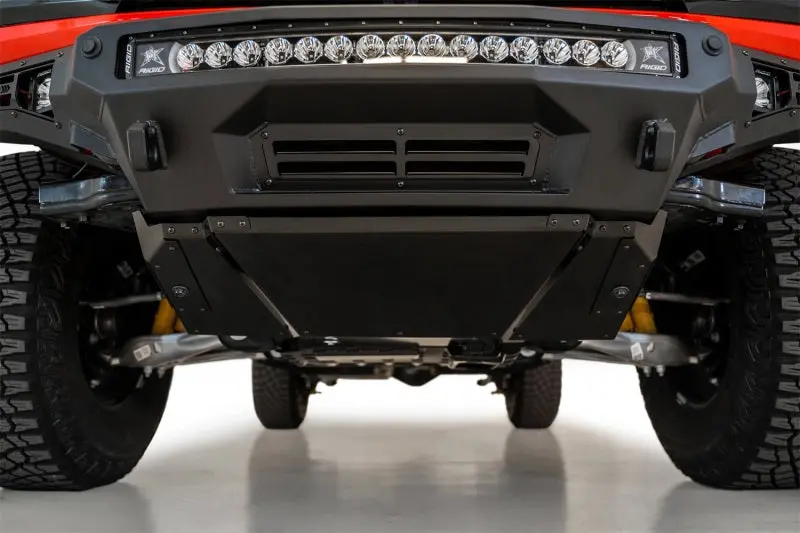 Addictive Desert Designs Stealth Fighter Front Bumper Skid Plate Kit For 2021+ Ford Bronco 1