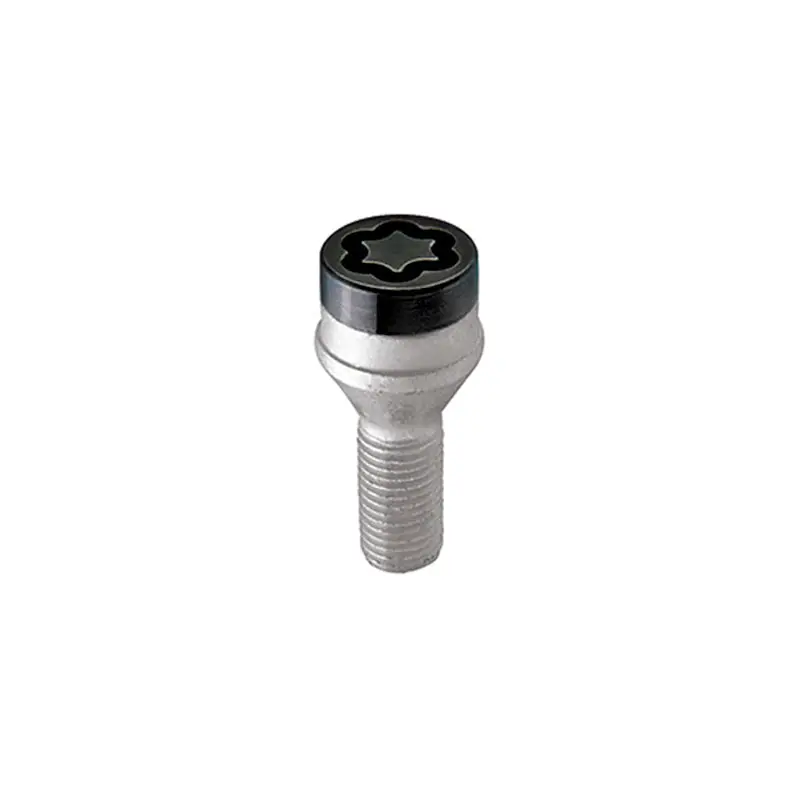 Mcgard Black Wheel Lock Bolt Set (4-Pack) – Cone Seat, M14×1.25 Thread, 17Mm Hex, 27.3Mm Shank 1